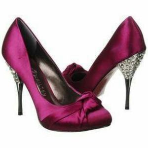 Paris Hilton- Spelled Magenta Womens Shoes